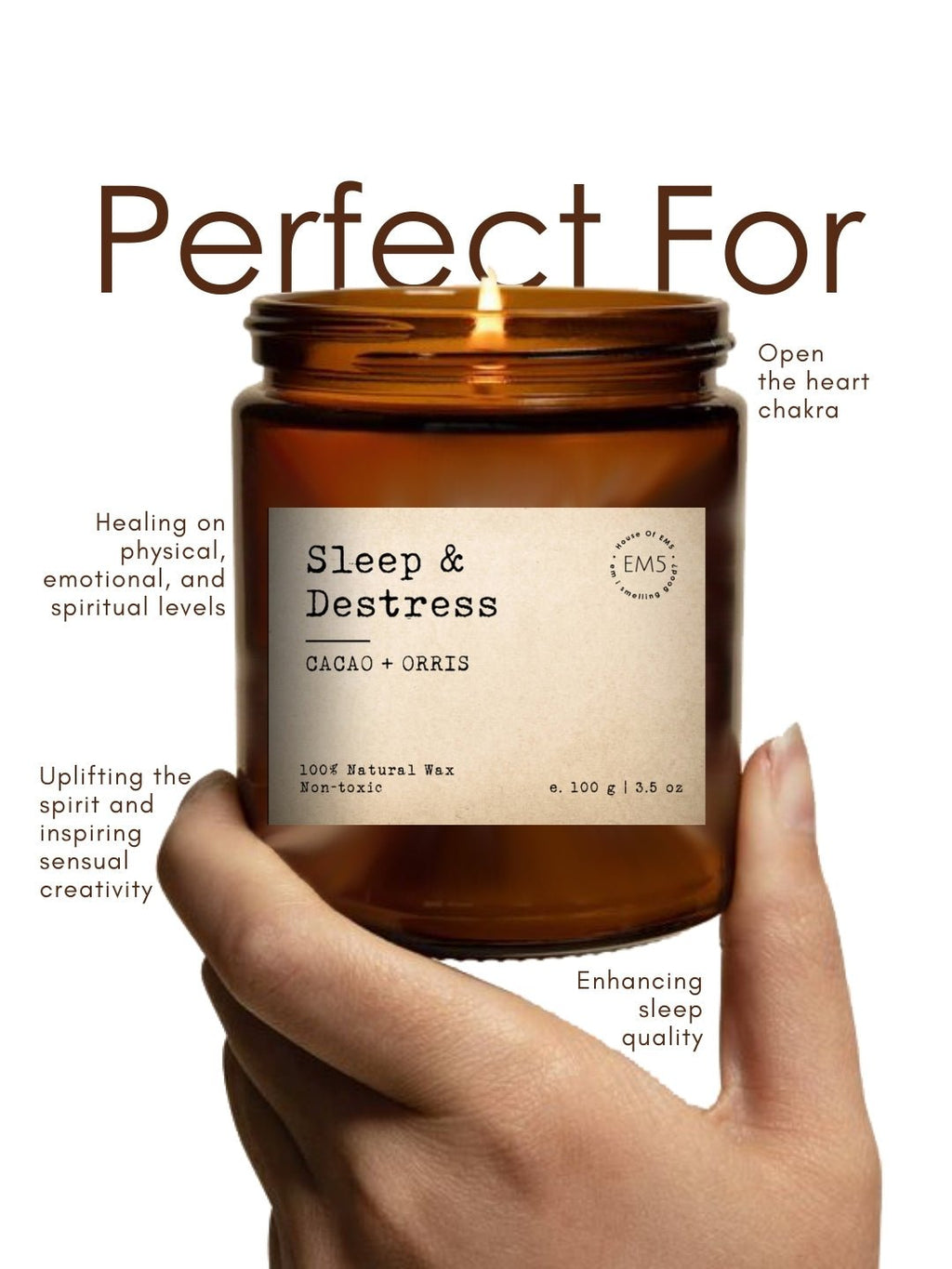 Sleep & Destress | Aromatherapy Scented Candles