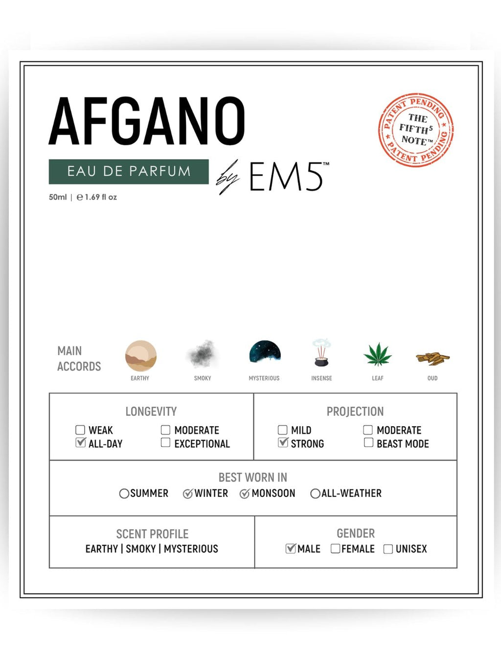Afgano | Eau De Parfum