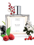 EM5™ Bloom Perfume for Women | Eau De Parfum Spray | Floral Fruity Sweet Woody Fragrance Accords | Luxury Gift for Her | Sizes Available: 50 ml / 15 ml - House of EM5