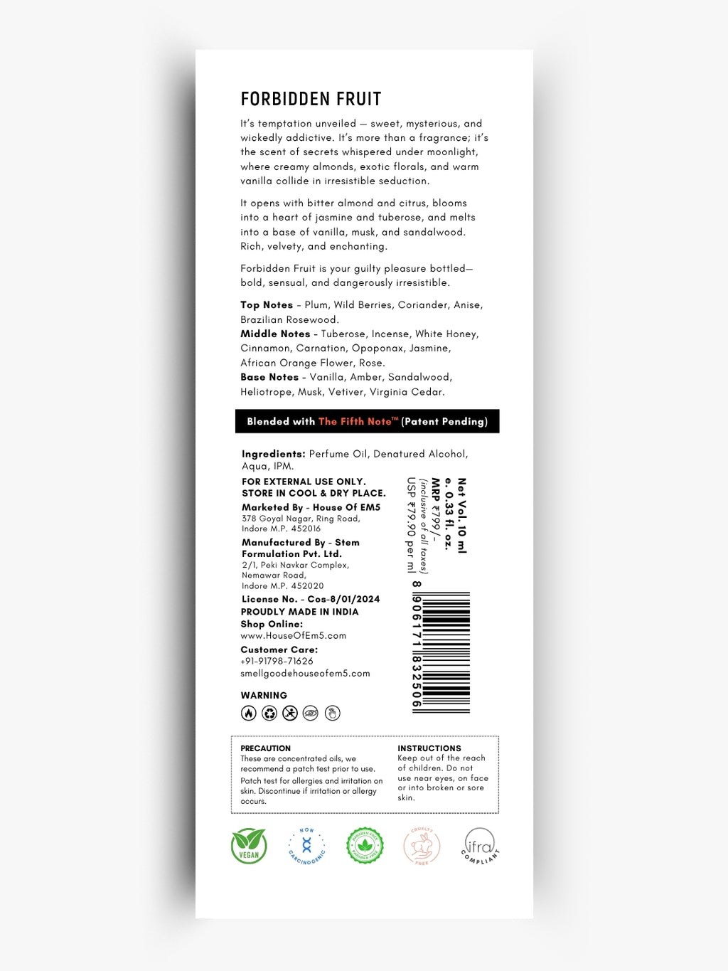 Forbidden Fruit Perfume Roll-On