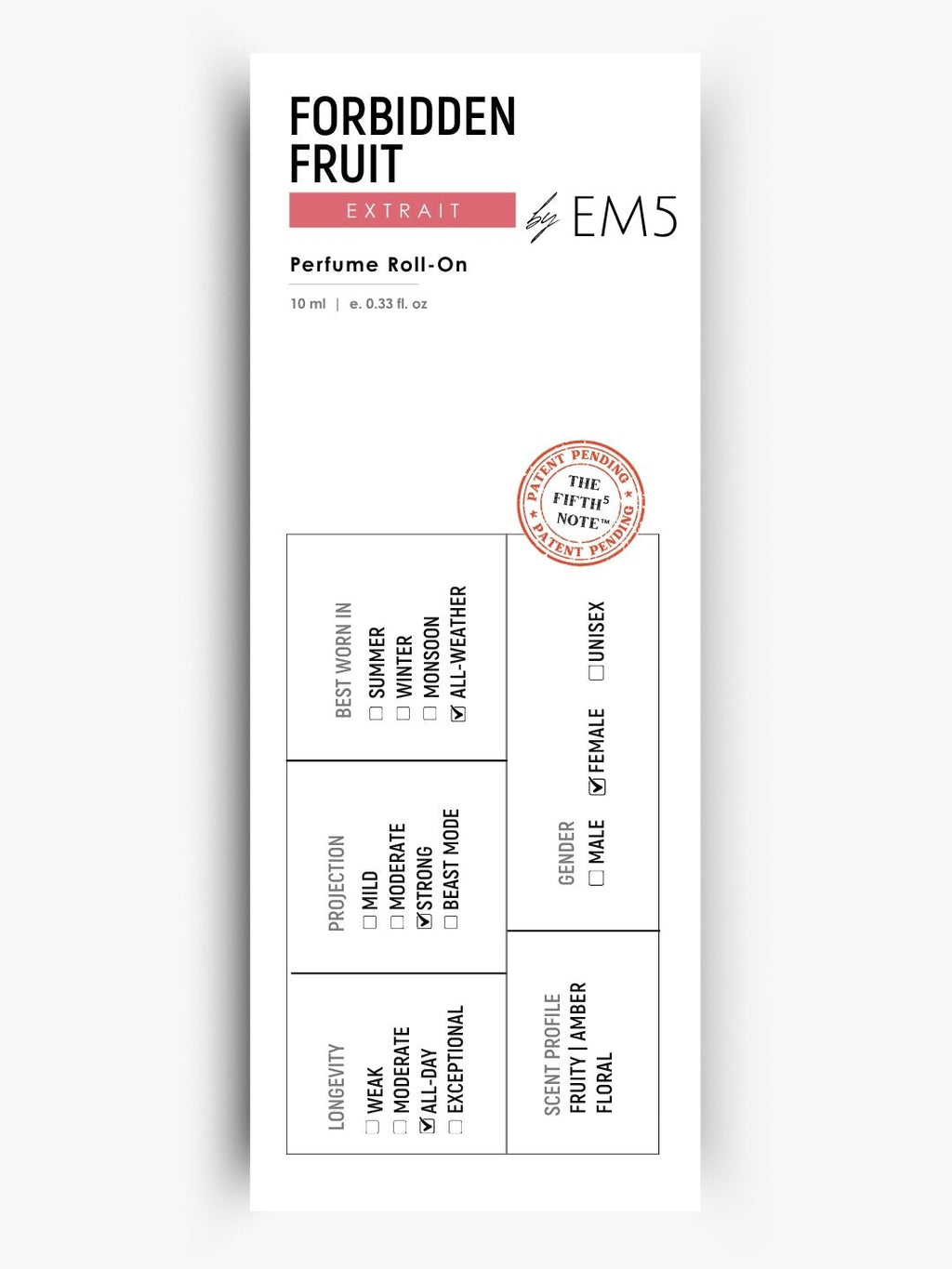 Forbidden Fruit Perfume Roll-On