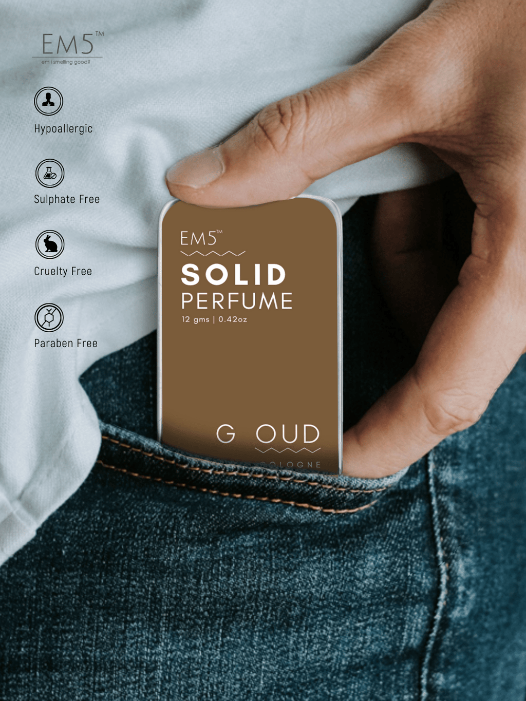 Unisex Set of 4 Solid Perfumes