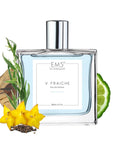 EM5™ V Fraiche Perfume for Men | Eau De Parfum Spray | Citrus Aromatic Woody Fragrance Accords | Luxury Gift for Him | Sizes Available: 50 ml / 15 ml - House of EM5