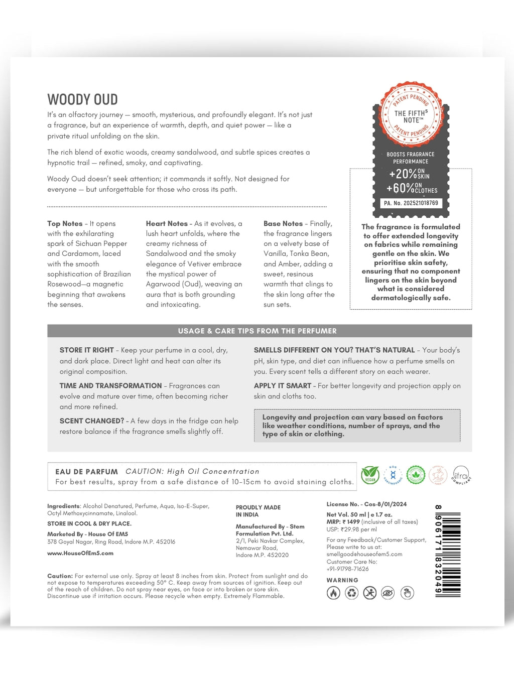 Woody Oud | Eau De Parfum