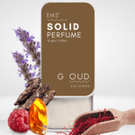 EM5™ G Oud | Solid Perfume for Men & Women | Alcohol Free Strong lasting fragrance | Rose Oud Amber | Goodness of Beeswax + Shea Butter - House of EM5