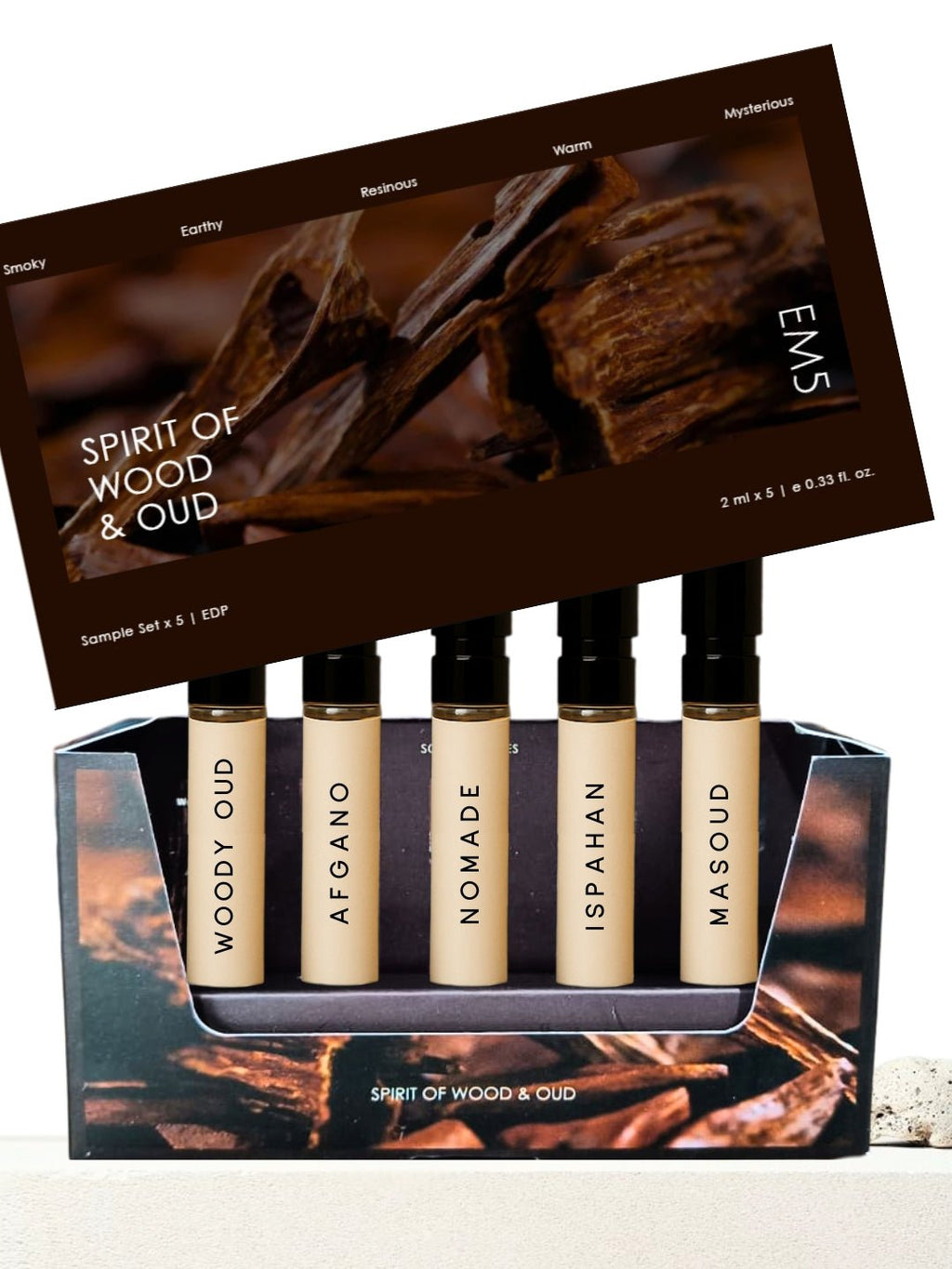 Spirit of Wood & Oud Pack of 5 Perfumes