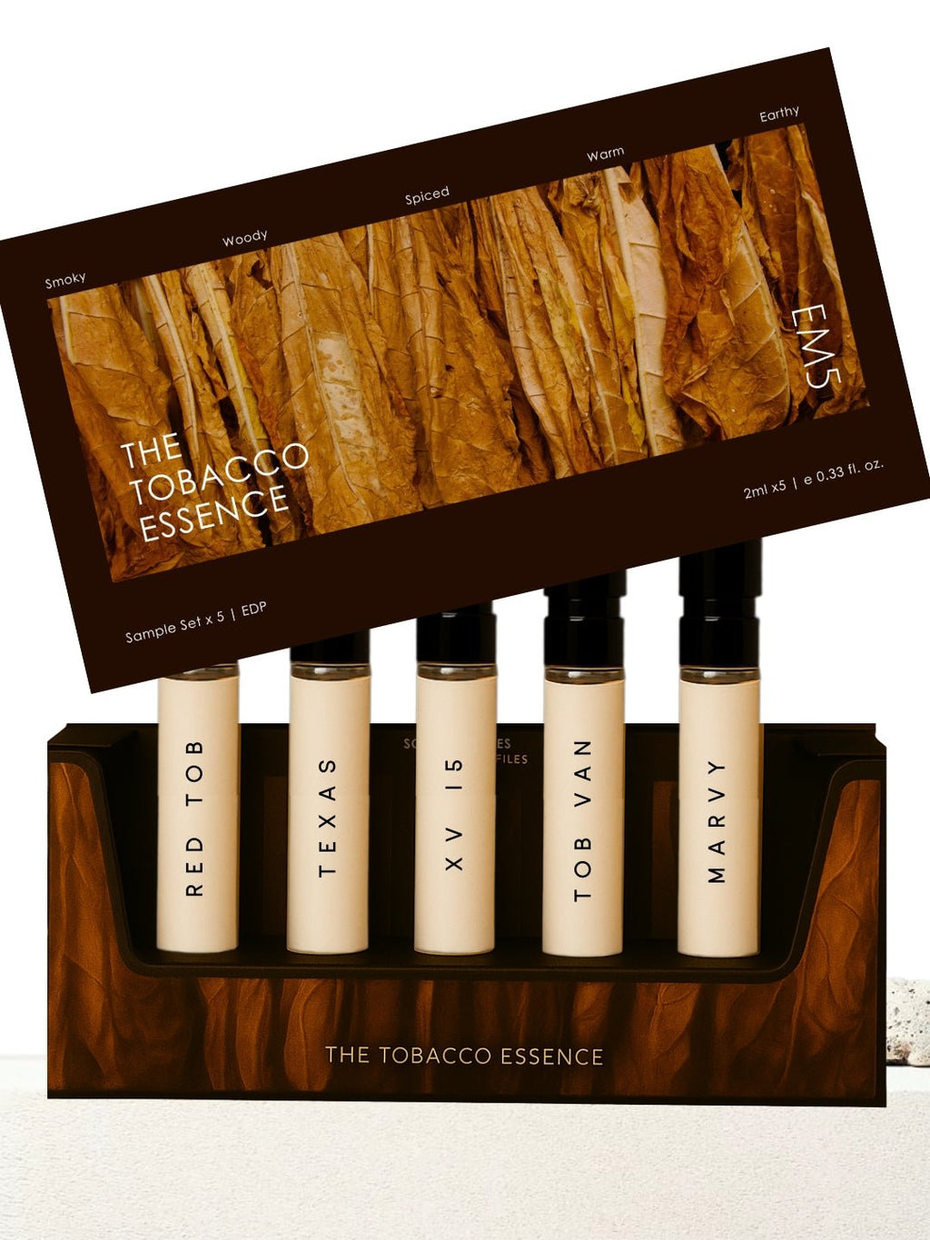 The Tobacco Essence Pack of 5 Perfumes