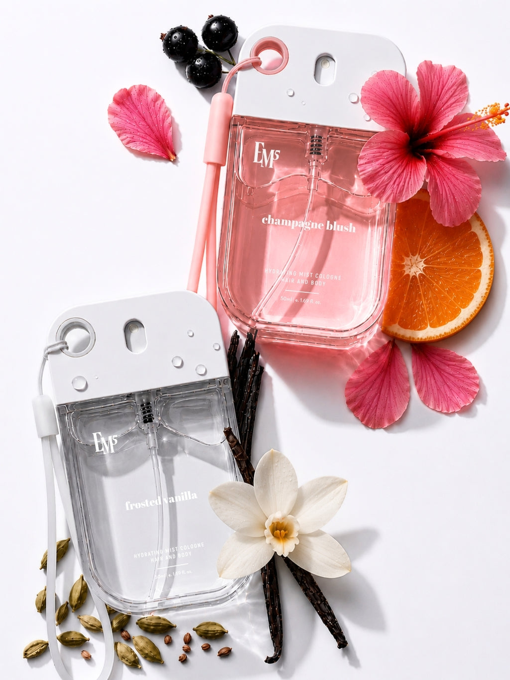 Champagne Blush & Frosted Vanilla Hair & Body Mist