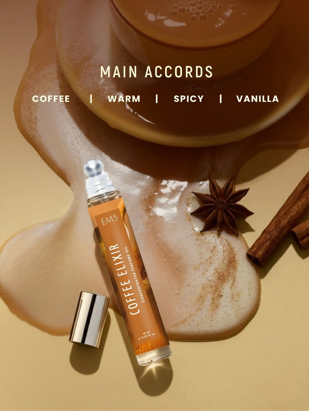 Coffee Elixir Perfume Roll-On