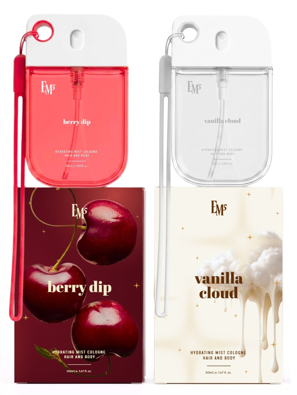 Berry Dip & Vanilla Cloud Hair & Body Mist