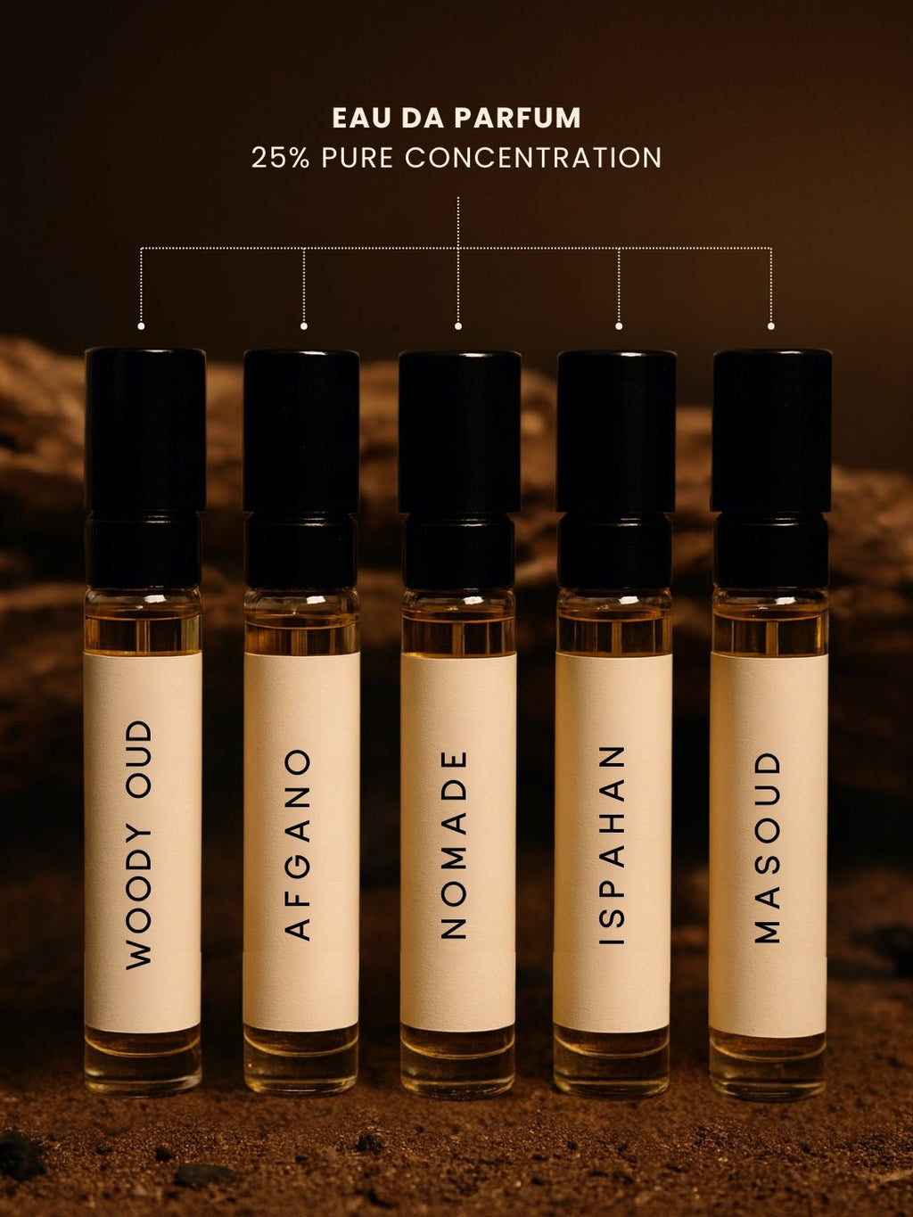 Spirit of Wood & Oud Pack of 5 Perfumes