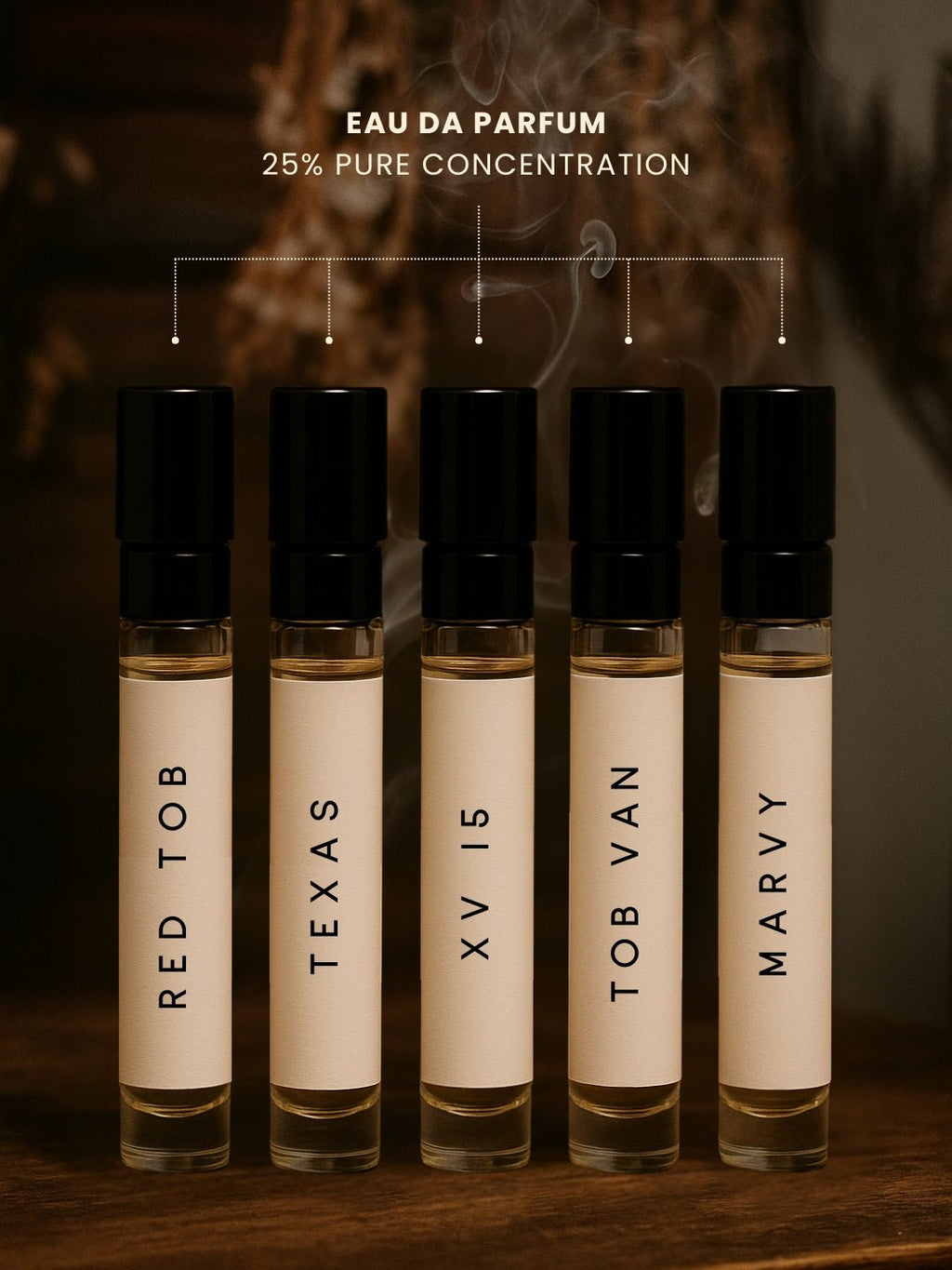 The Tobacco Essence Pack of 5 Perfumes