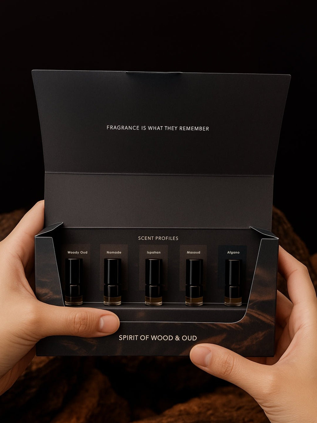 Spirit of Wood & Oud Pack of 5 Perfumes