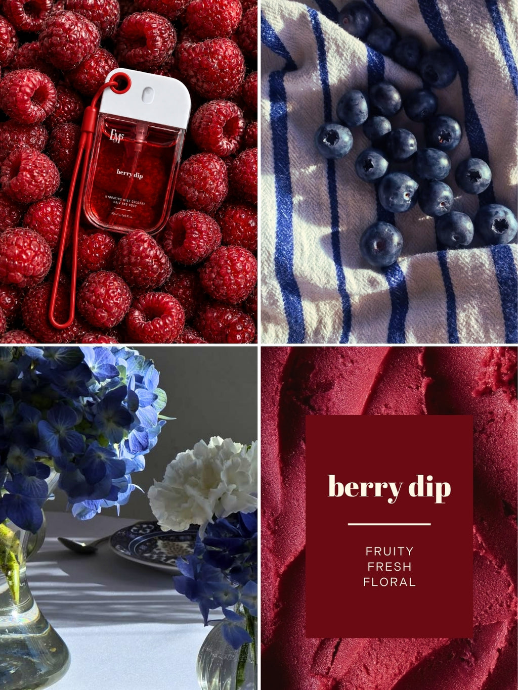 Berry Dip & Vanilla Cloud Hair & Body Mist