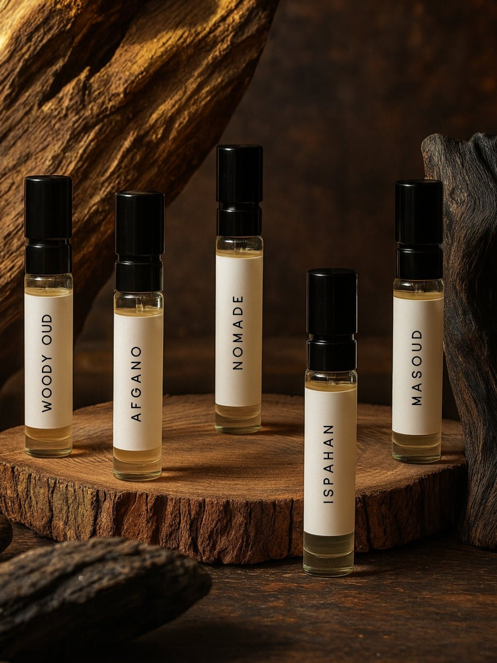 Spirit of Wood & Oud Pack of 5 Perfumes