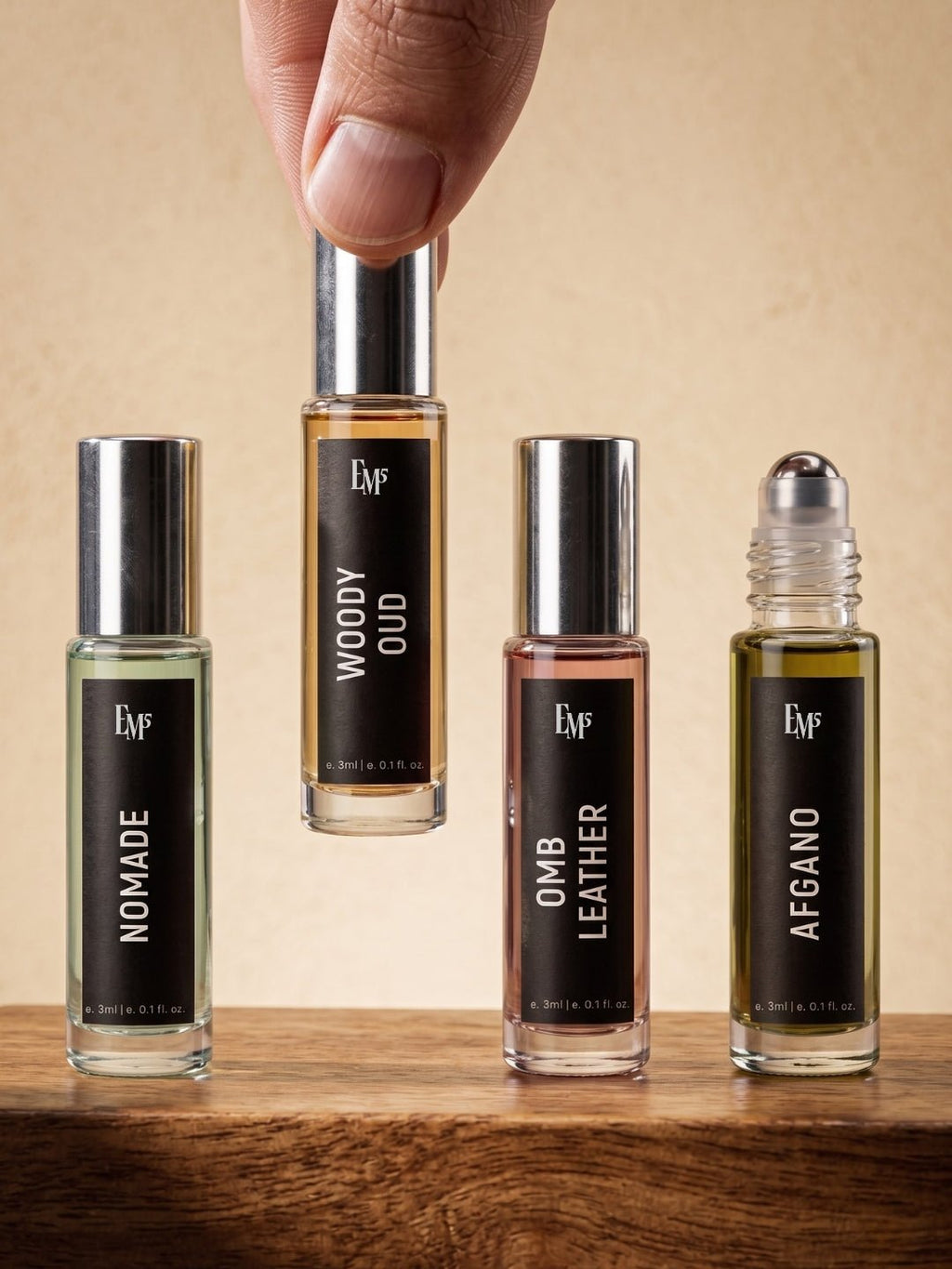 Masculine Roll-On Set – Pack of 4