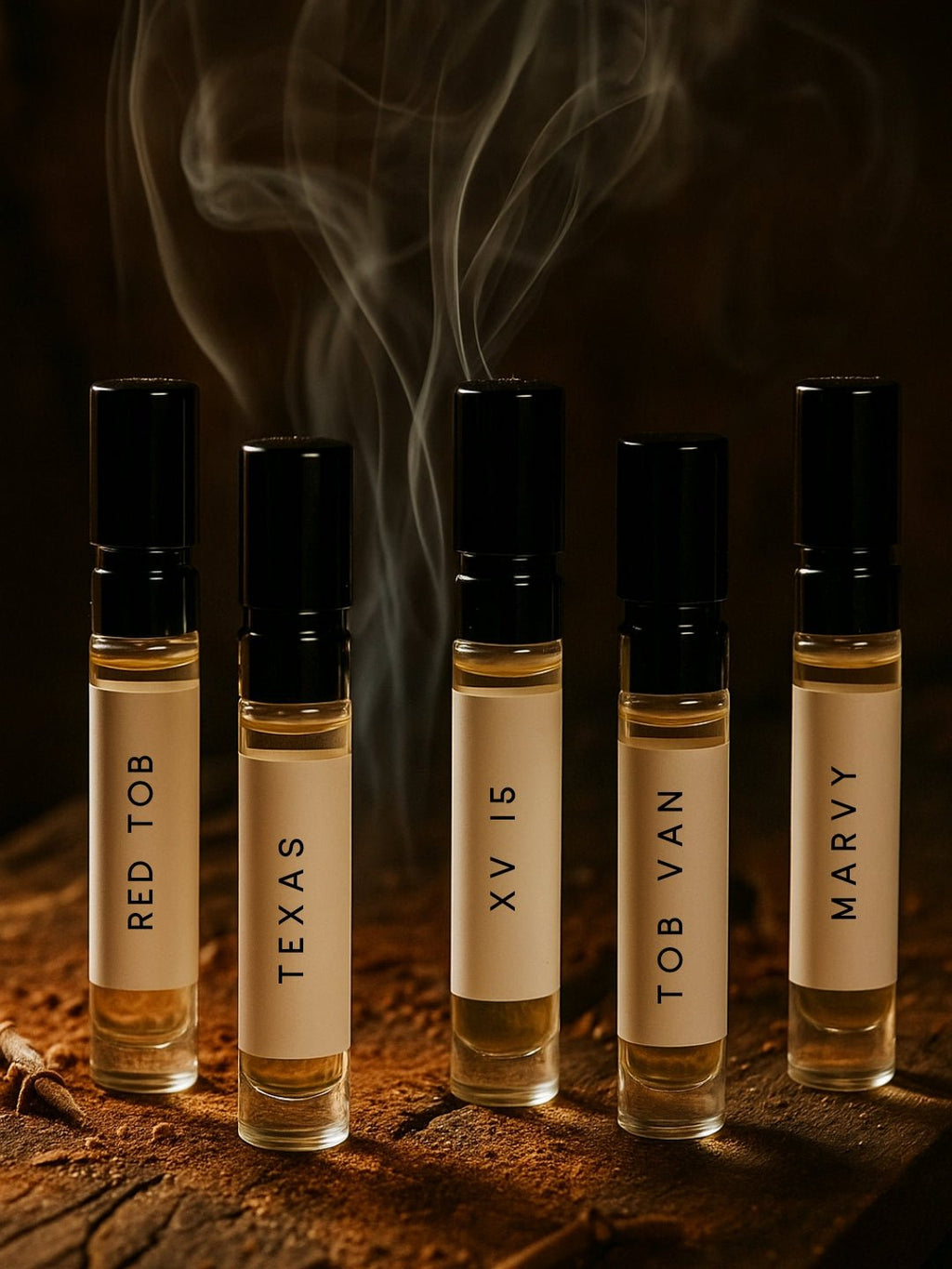 The Tobacco Essence Pack of 5 Perfumes