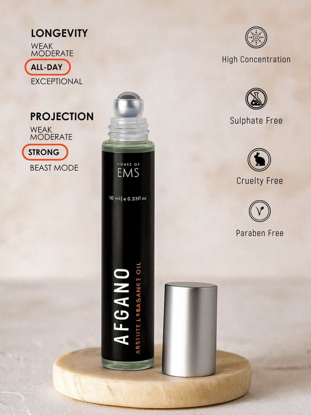 Afgano Perfume Roll-On