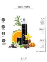 EM5™ Allure Perfume for Men | Strong and Long Lasting | Citrus Aromatic Vanilla | Luxury Gift for Men | 50 ml Spray / 10ml Alcohol Free Roll On