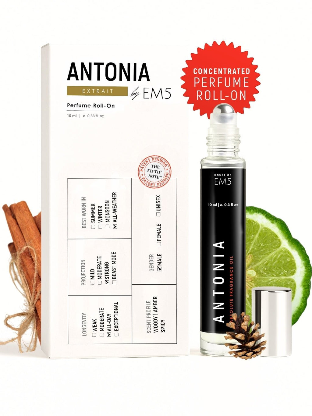 Antonia Perfume Roll-On