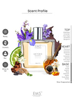 EM5™ Artemis Perfume for Men Strong and Long Lasting Spray | Eau de Parfum (EDP) | Iris Woody Powdery Fragrance | Luxury Gift for Him | 50 ml