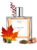 EM5™ Autumn Vibes Unisex Perfume | Eau De Parfum Spray for Men & Women | Woody Fresh Spicy Fragrance Accords | Luxury Gift for Him / Her | Sizes Available: 50 ml / 15 ml - House of EM5