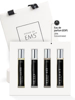 EM5™ Combo Pack of 4 - Best of Men's Collection | Eau De Parfum Spray | Perfect Gift Set for Men | Compact & Travel Friendly | 15 ml Each