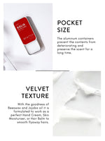 EM5™ Bewitch | Solid Perfume for Women | Alcohol Free | Strong and lasting fragrance | Sweet Vanilla Fruity Rose Floral | Goodness of Beeswax + Shea Butter