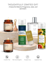 EM5™ Birthday Gift Hamper [Hindi] | Premium Gift Set | 2 x Scented Candles, 1 x car perfume, 1 x Solid Perfume, 1 x 50 ml Perfume Spray, 1 x Body Mist, 1 x Foot Spray | Birthday Gift Pack for Him, Her & Loved Ones