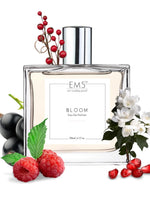 EM5™ Bloom Perfume for Women | Eau De Parfum Spray | Floral Fruity Sweet Woody Fragrance Accords | Luxury Gift for Her | Sizes Available: 50 ml / 15 ml - House of EM5