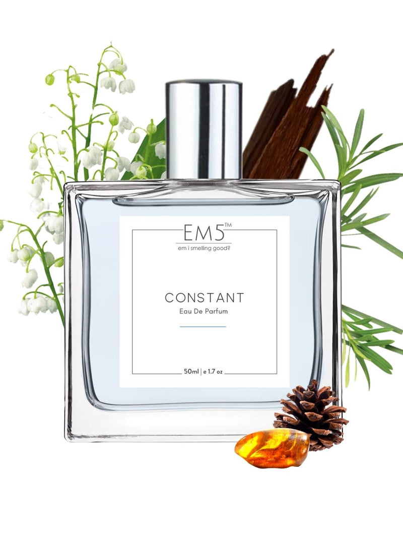 EM5™ Constant Perfume for Men | Eau De Parfum Spray | Spicy Musky Woody Fragrance Accords | Luxury Gift for Him | Sizes Available: 50 ml / 15 ml - House of EM5