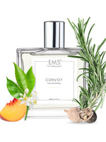 EM5™ Convoy Perfume for Men | Strong and Long Lasting | Citrus Fresh Marine | Luxury Gift for Men | 50 ml Spray / 10ml Alcohol Free Roll On