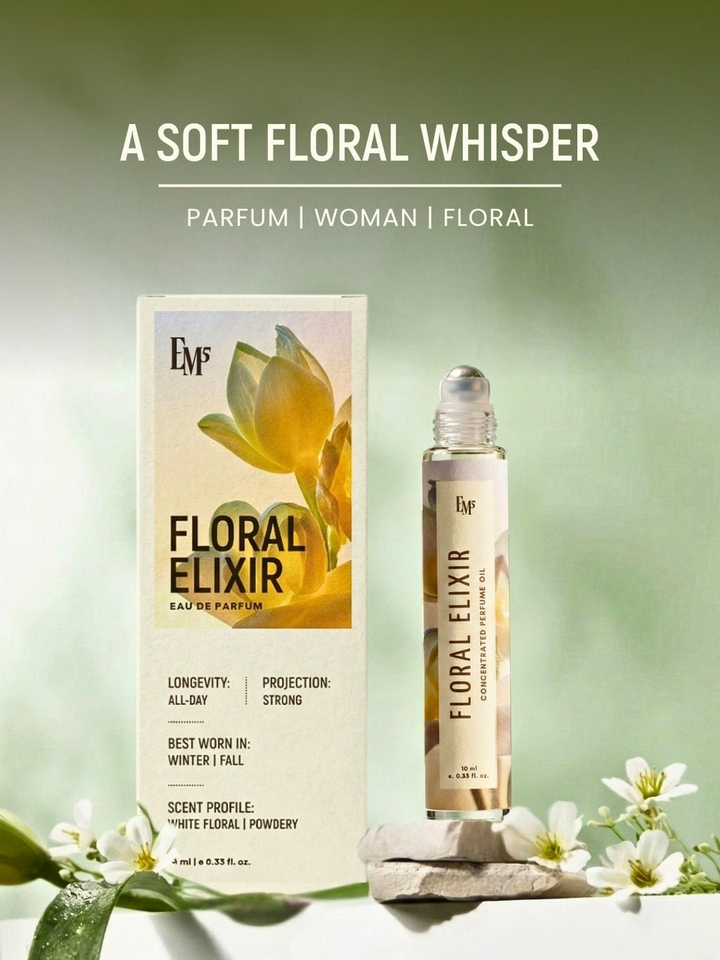 Floral Elixir Perfume Roll-On