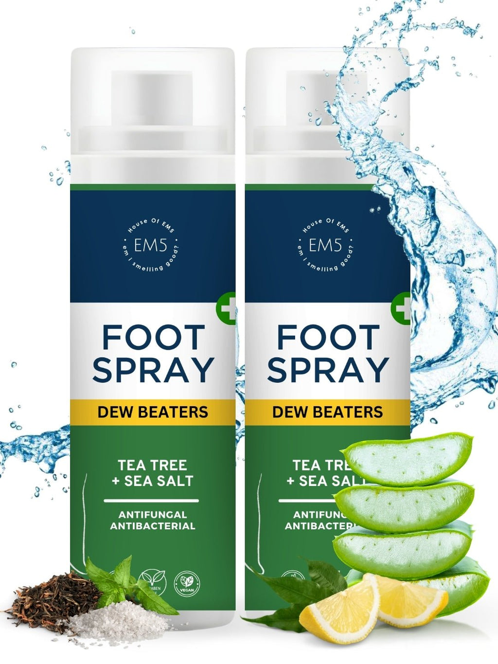 EM5™ Dew Beaters | Foot Spray | Pack of 2 - House of EM5