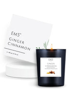 EM5™ Ginger Cinnamon Scented Candles | 60 gm | 12 to 16 Hrs Burn Time | Smoke Free & Non Toxic | Scented Candles for Home Decor & Aromatherapy | Best Fragrance Gift for Him/Her - House of EM5