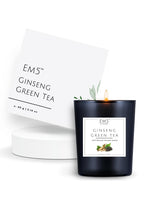 EM5™ Ginseng Green Tea Scented Candles | 60 gm | 12 to 16 Hrs Burn Time | Smoke Free & Non Toxic | Scented Candles for Home Decor & Aromatherapy | Best Fragrance Gift for Him/Her - House of EM5