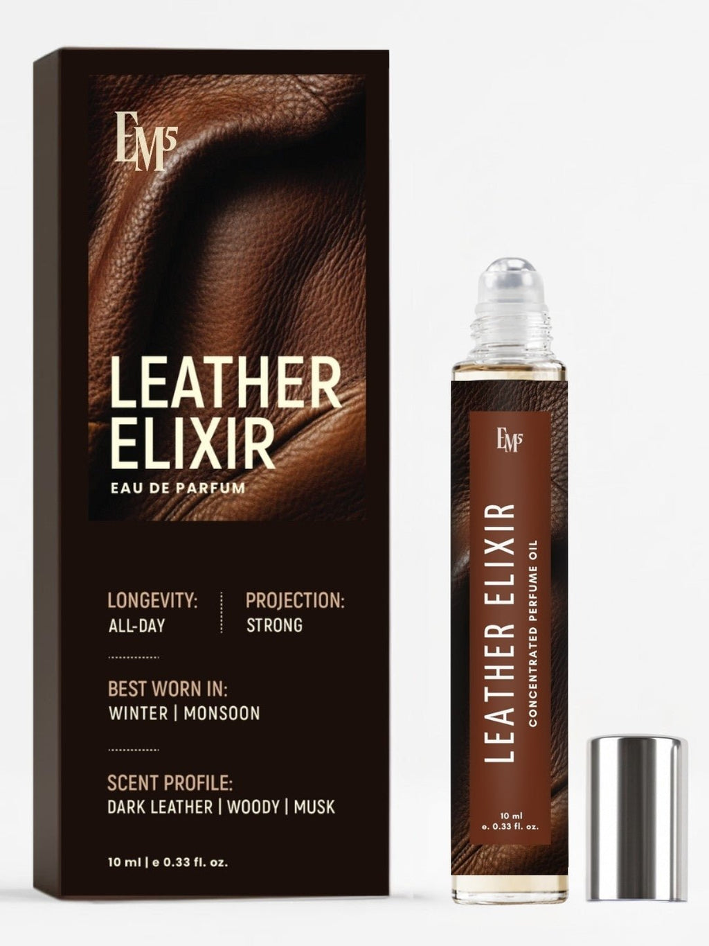 Leather Elixir Perfume Roll-On