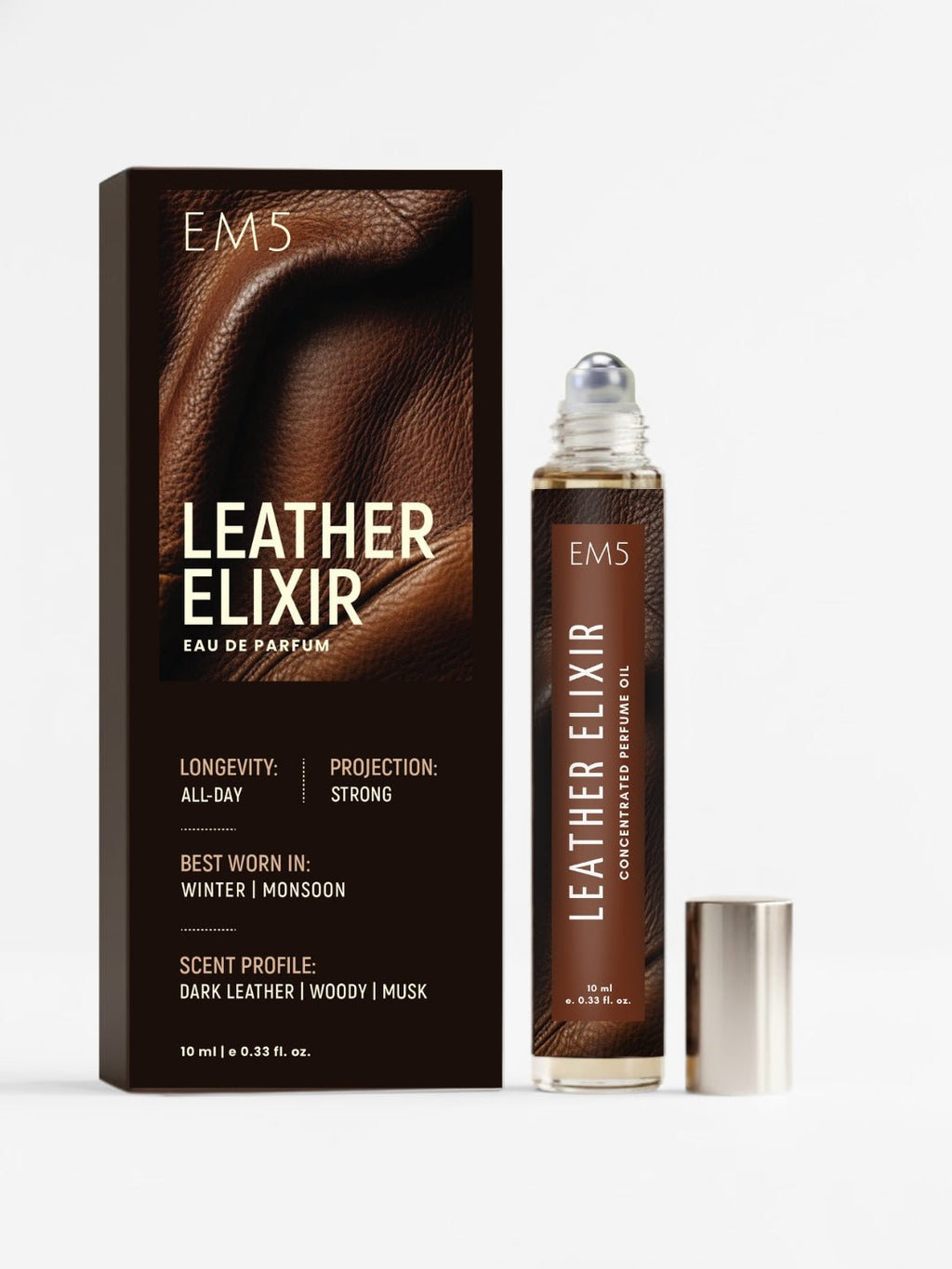 Leather Elixir Perfume Roll-On