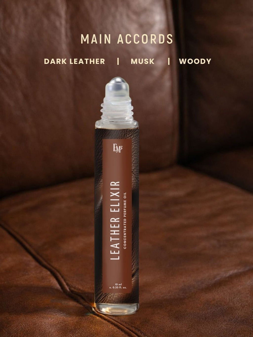 Leather Elixir Perfume Roll-On