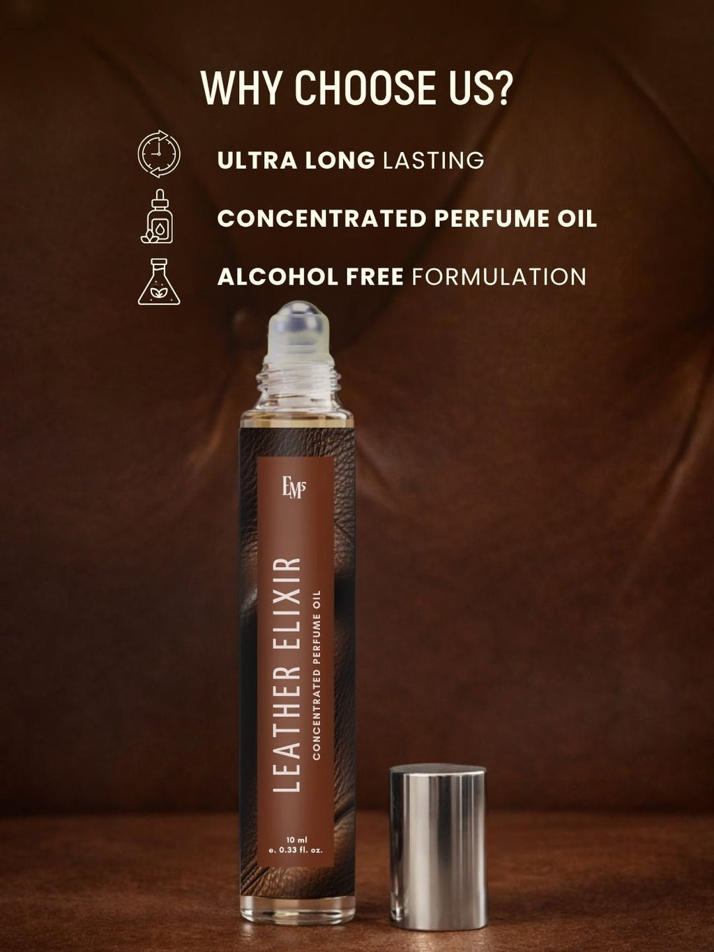 Leather Elixir Perfume Roll-On