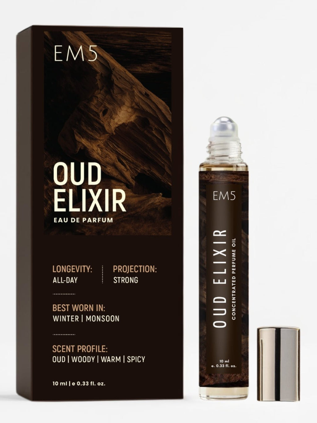 Oud Elixir Perfume Roll-On