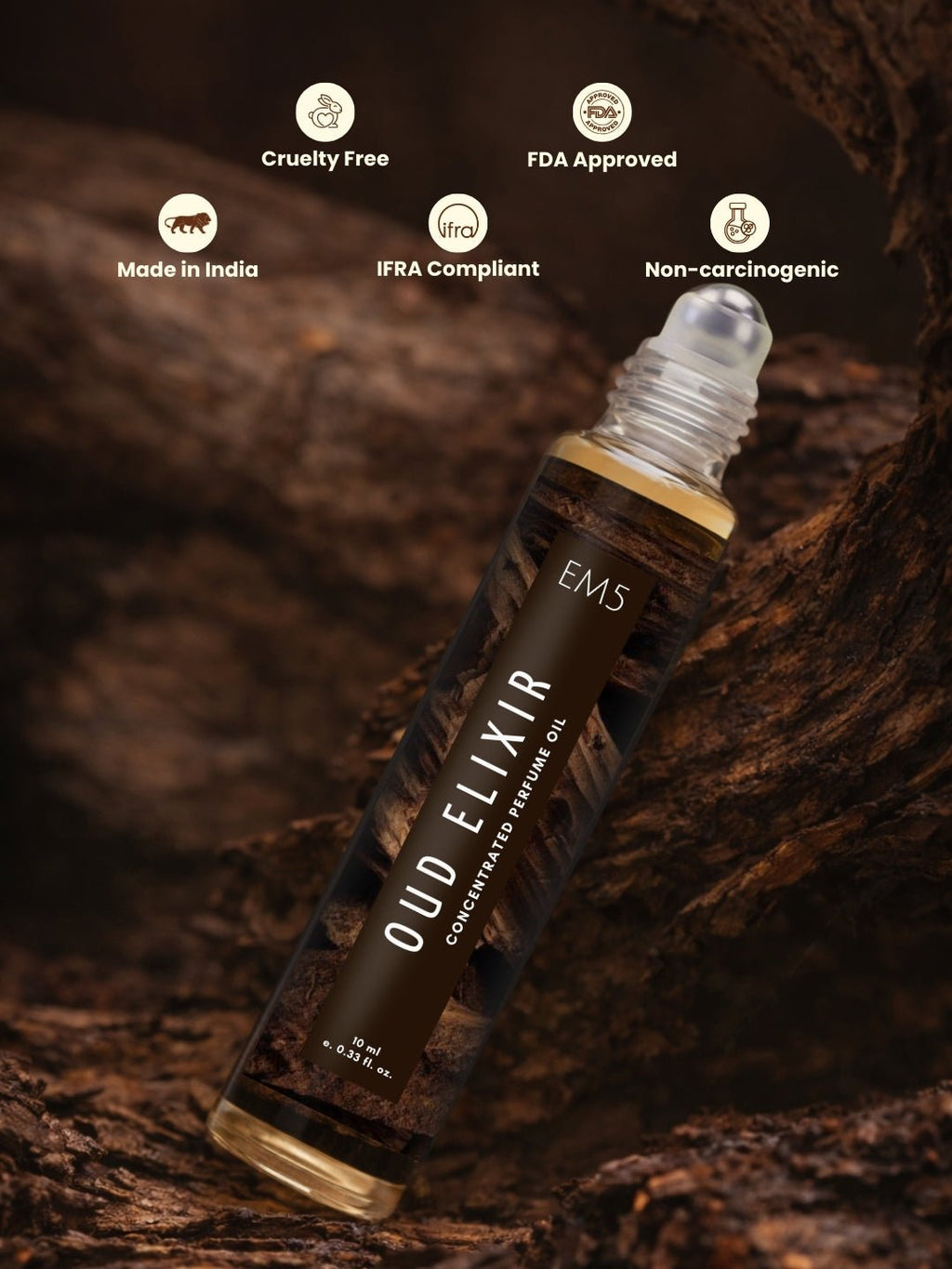 Oud Elixir Perfume Roll-On