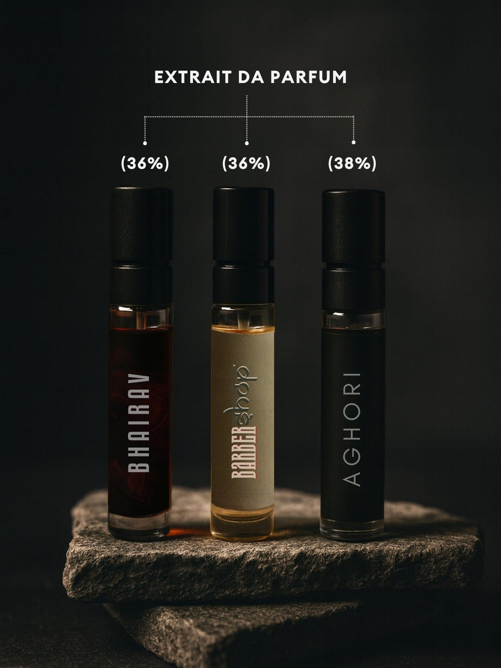 The Premium Masculine Scents Pack of 3 Perfumes
