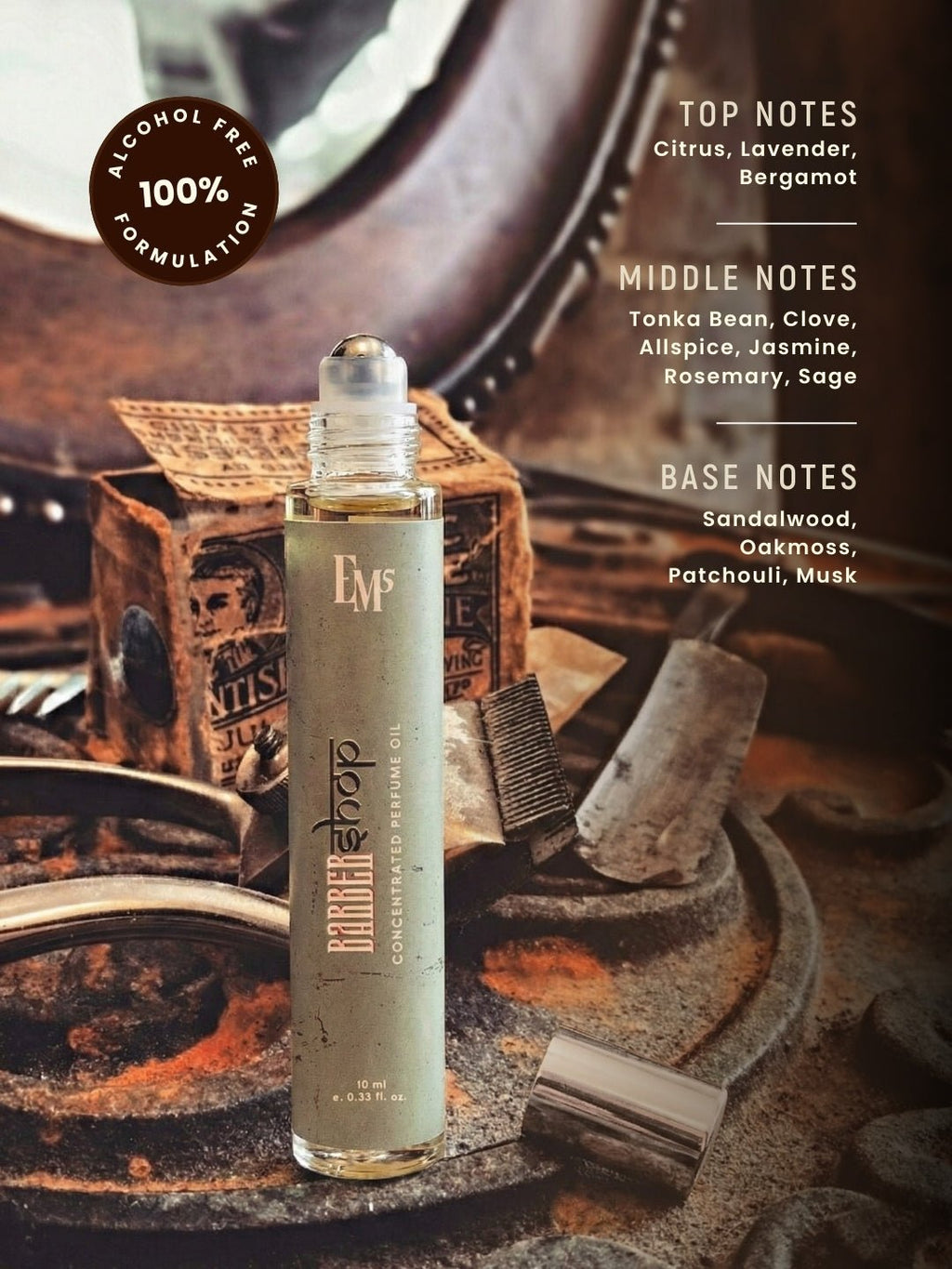 Barber Shop Perfume Roll-On