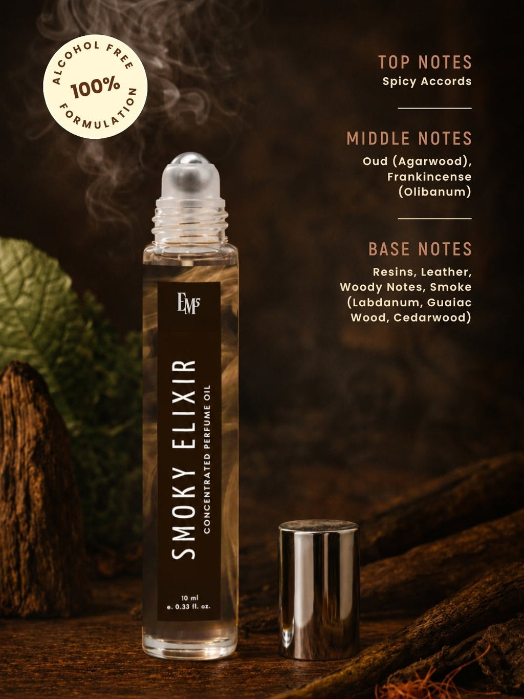 Smoky Elixir Perfume Roll-On