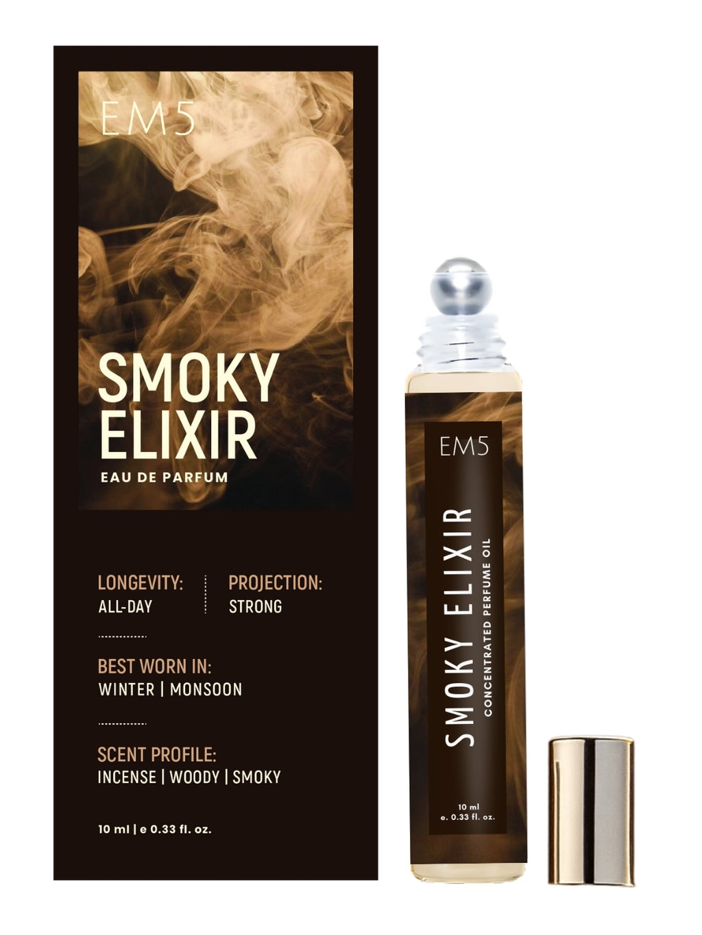 Smoky Elixir Perfume Roll-On