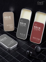 EM5™ ALPHA | Set of 4 Solid Perfumes for Men | Strong and lasting fragrance | With the Goodness of Beeswax + Shea Butter