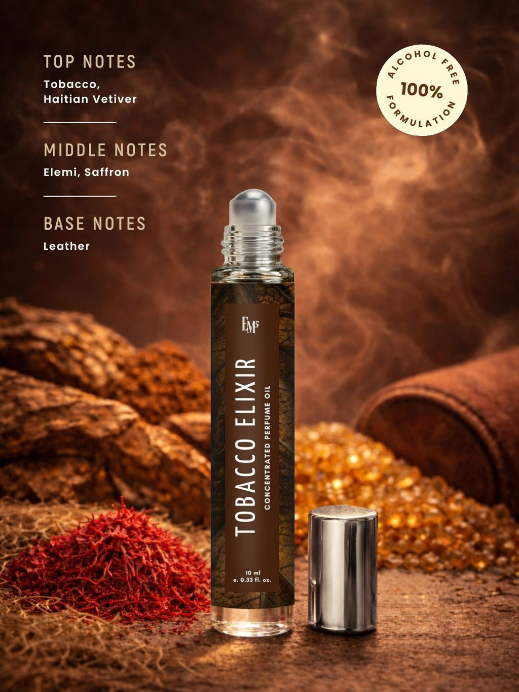 Tobacco Elixir Perfume Roll-On