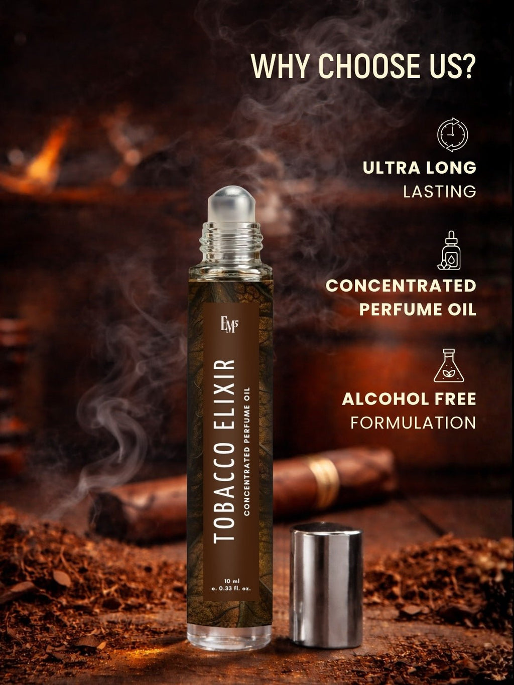 Tobacco Elixir Perfume Roll-On