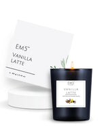 EM5™ Vanilla Latte Scented Candles | 60 gm | 12 to 16 Hrs Burn Time | Smoke Free & Non Toxic | Scented Candles for Home Decor & Aromatherapy | Best Fragrance Gift for Him/Her - House of EM5